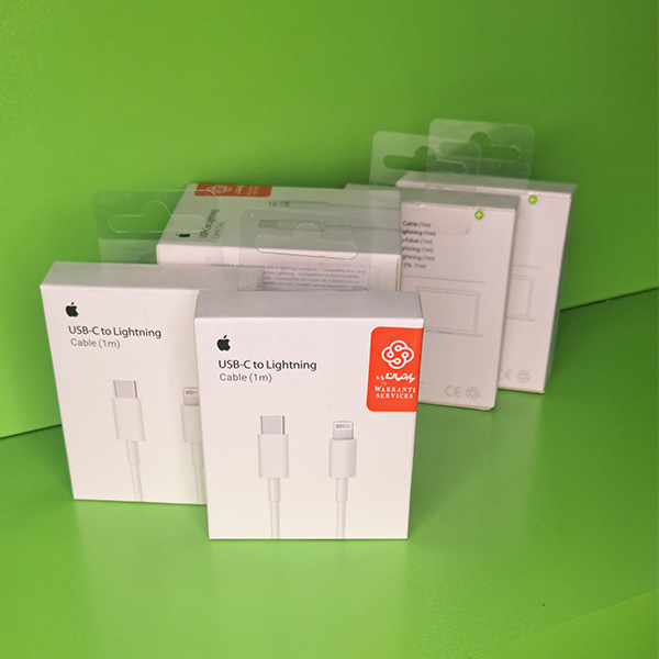 کابل شارژ اپل لایتنینگ به تایپ سی اصلی