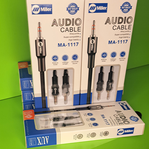 کابل aux میلر یک متر MA-1117