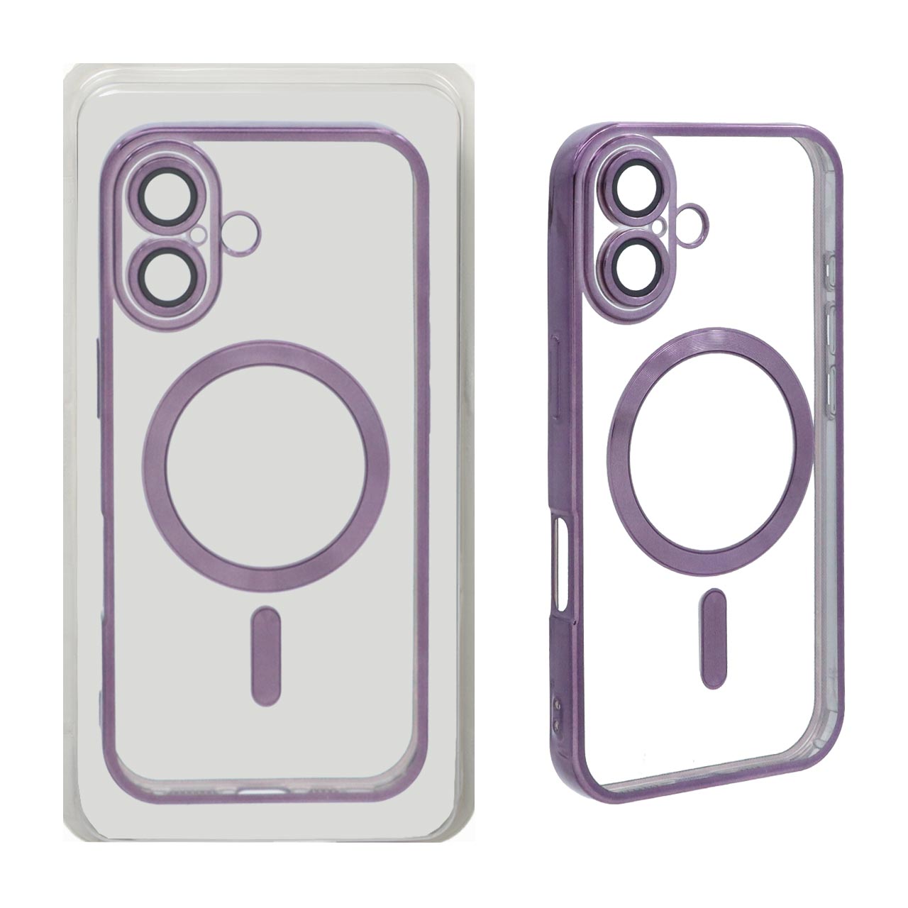 قاب مگ سیف لنزدار 16 نرمال بنفش