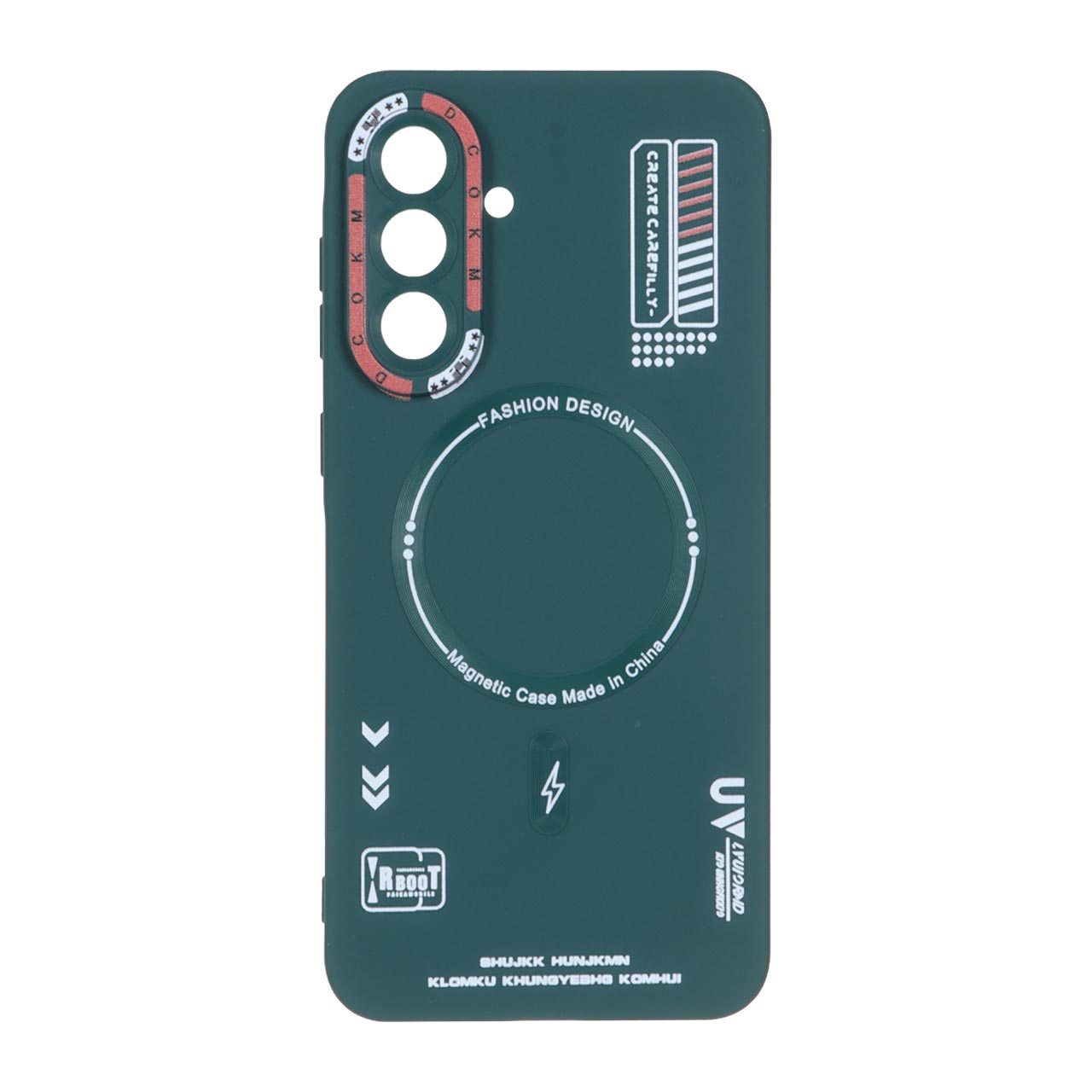 قاب Fashion Design طرح مگ سیف RT مدل Samsung Galaxy A56 / A36 - سبز
