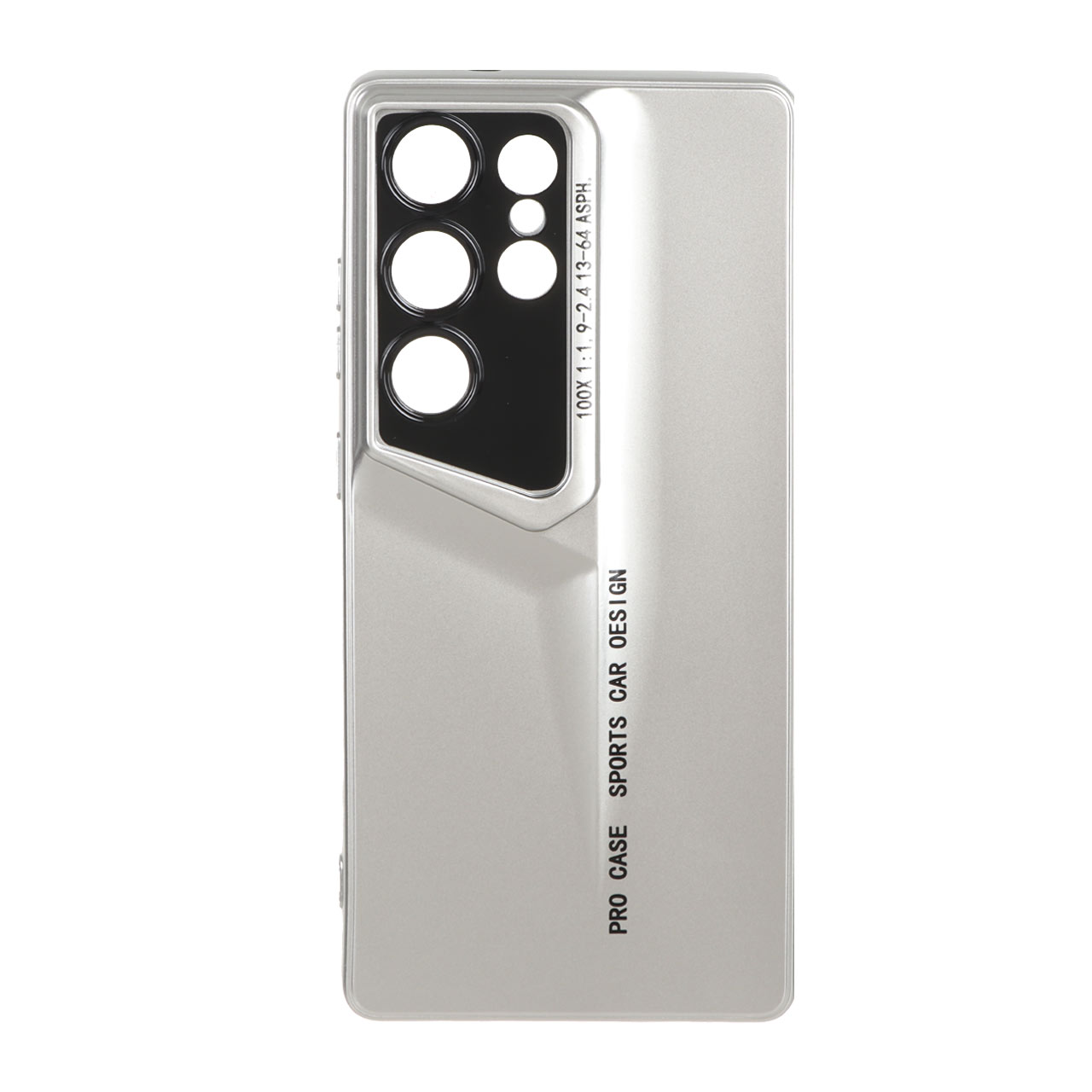 قاب Sports Design متالیک Samsung Galaxy S25 Ultra - نقره ای